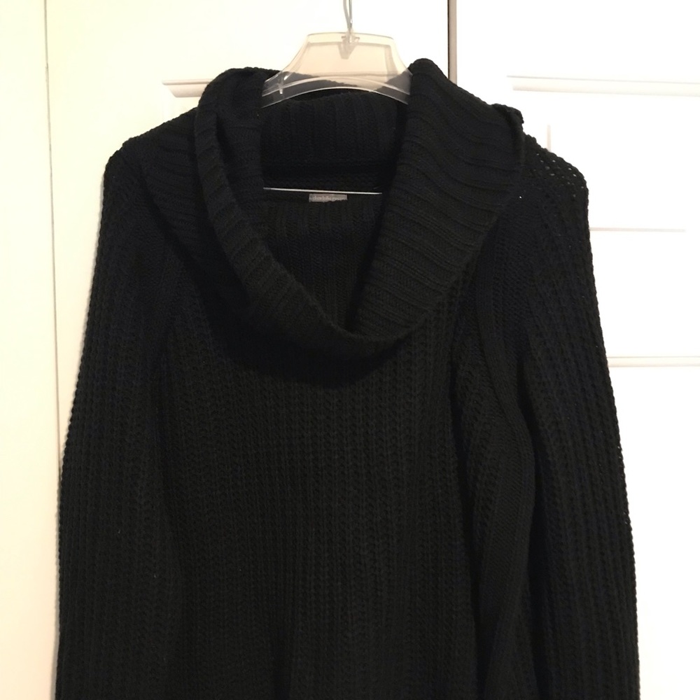 Black Cowl neck Soft sweater